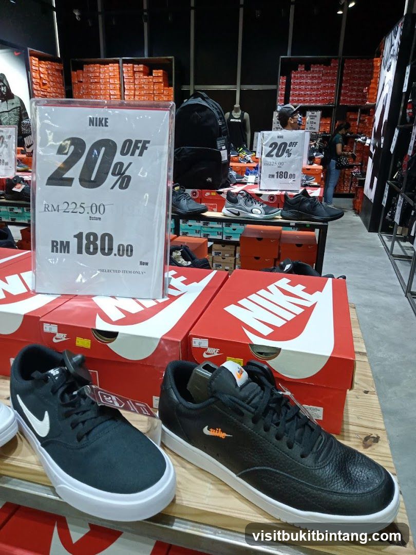 Nike Sale Display