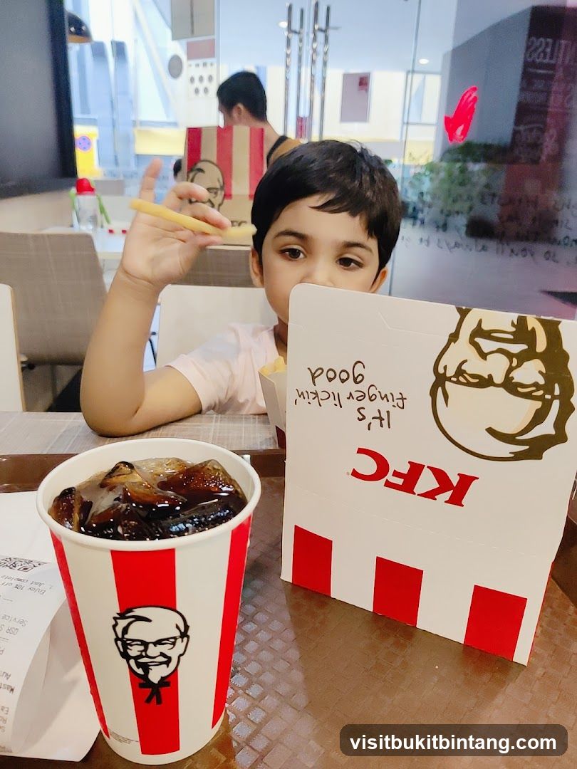 KFC Meal with Child