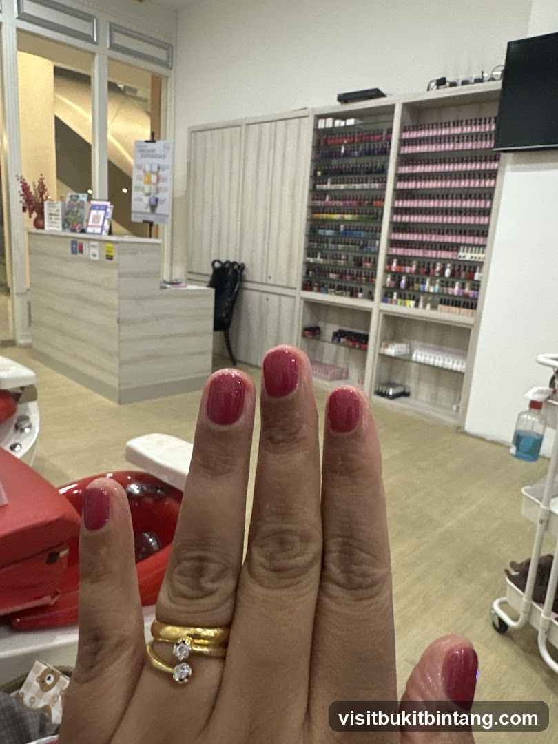 Nail Salon Interior