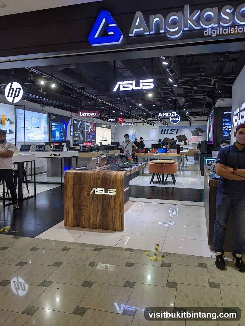 Electronics Store Interior