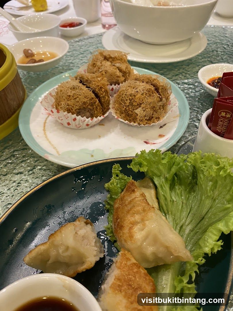Fried Dumplings and Taro Balls