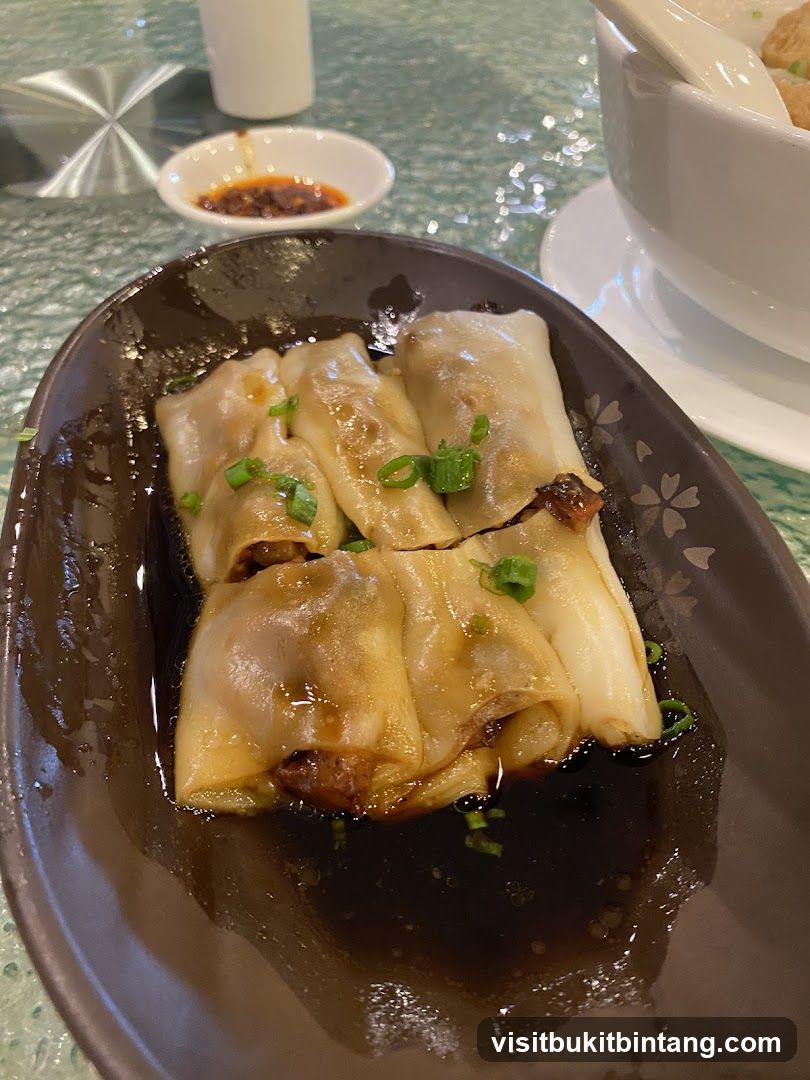 Steamed Rice Rolls