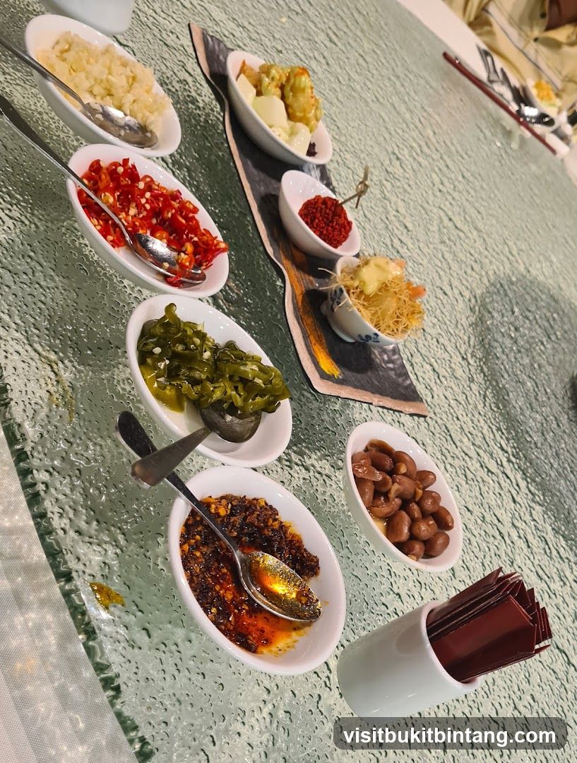 Condiments and Appetizers