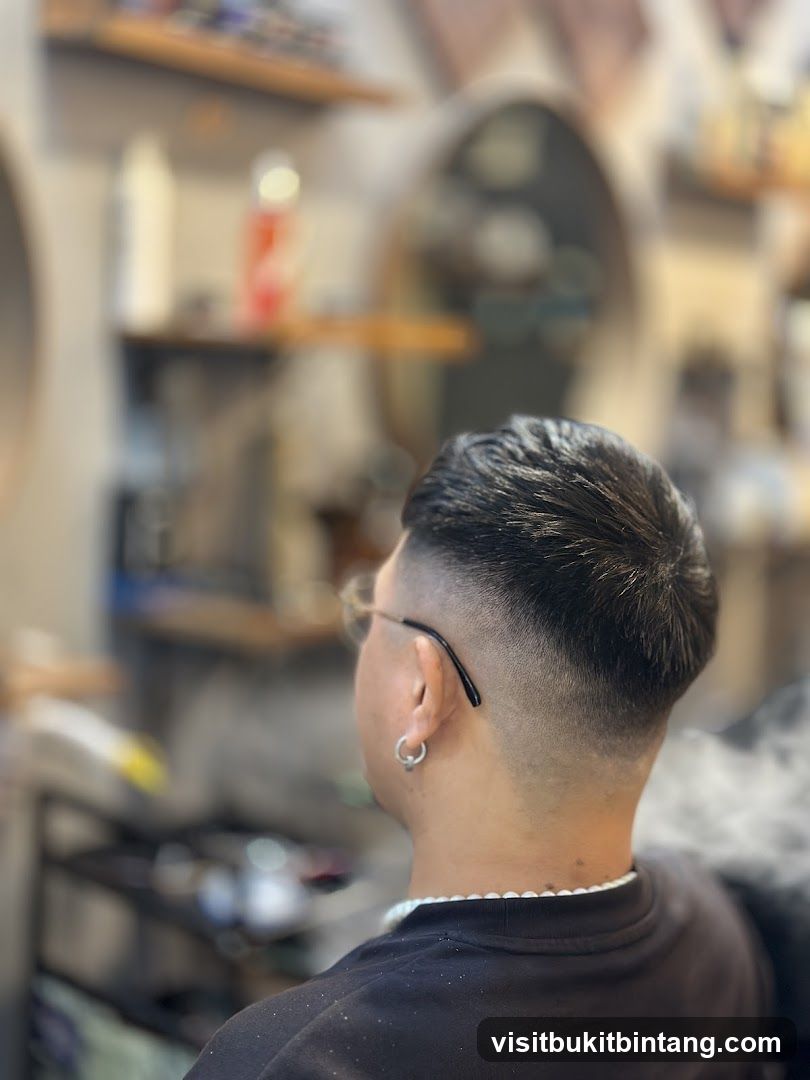 Barber Shop Interior View