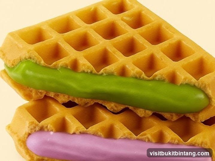 Waffles with Cream Filling
