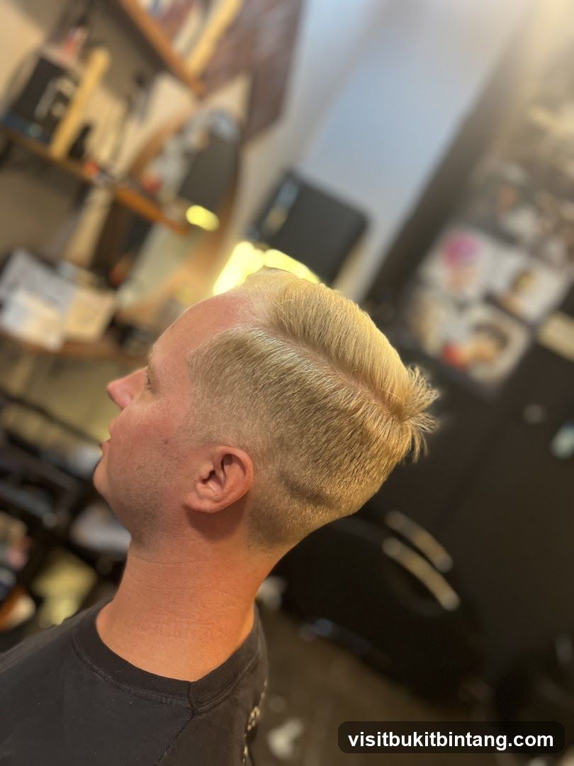 Barber Shop Interior Side Profile