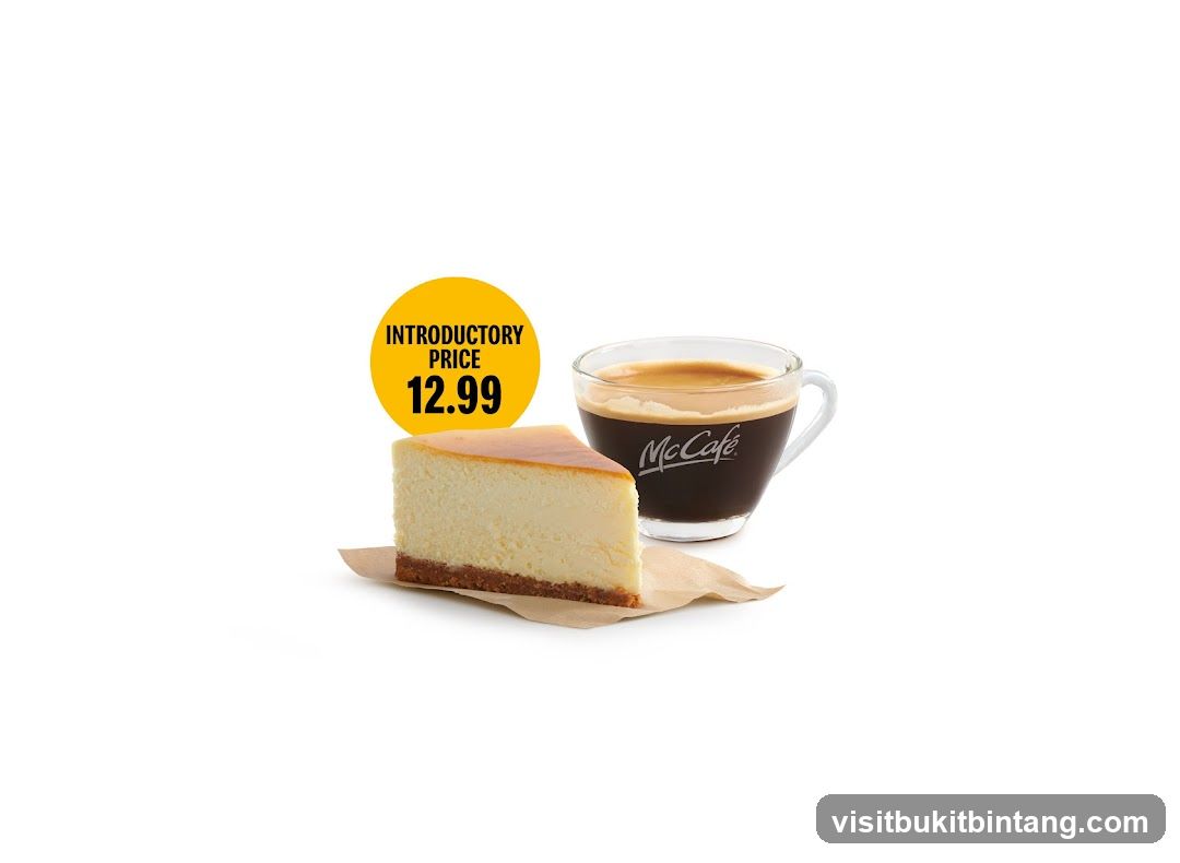 McCafe Cheesecake and Coffee