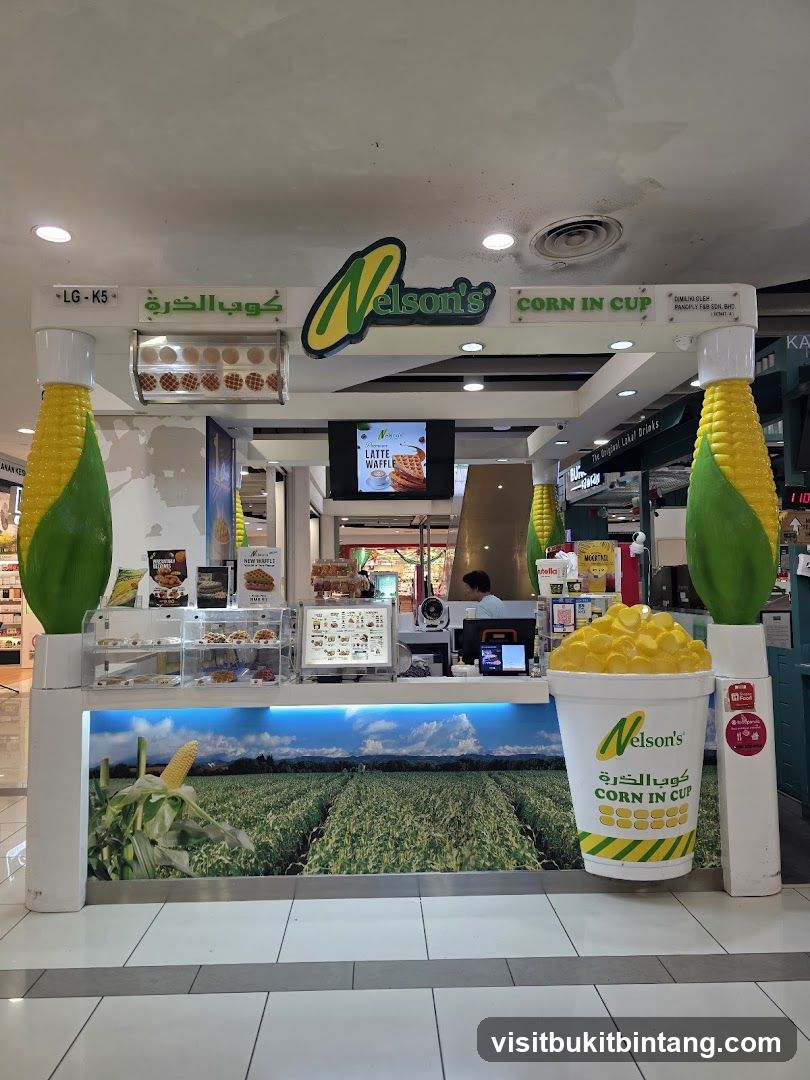 Nelson's Corn in Cup Kiosk