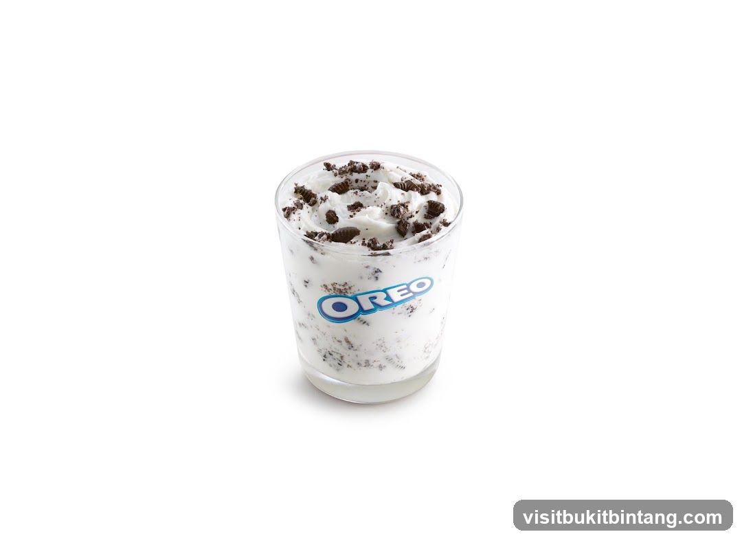 Oreo Milkshake or Dessert Drink