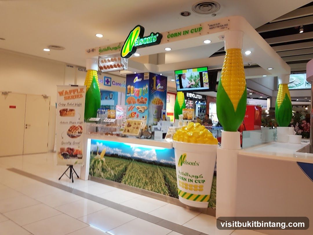 Nelson's Corn in Cup Stall