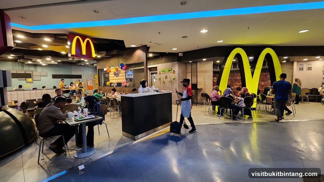 McDonald's Interior Dining Area