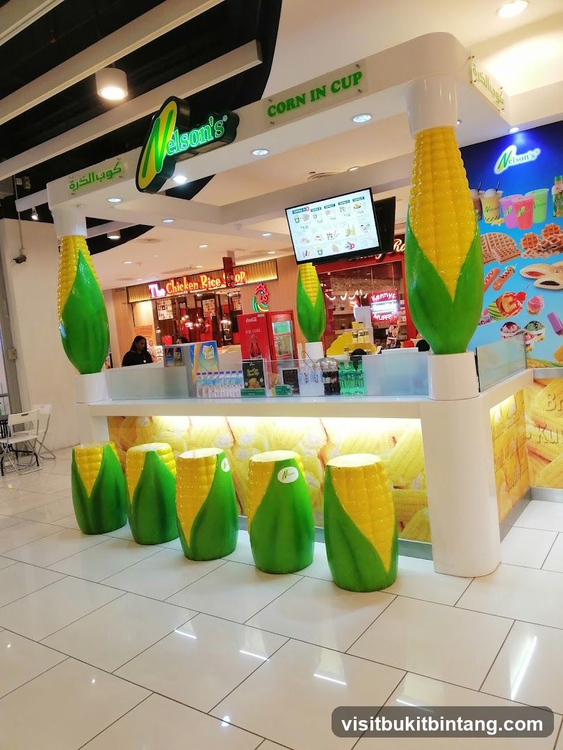 Nelson's Corn in Cup Stall