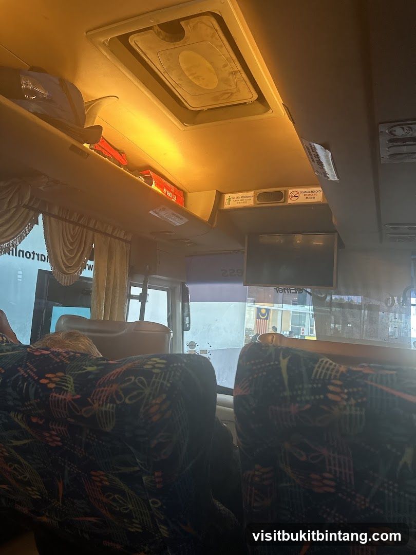 Bus Interior View