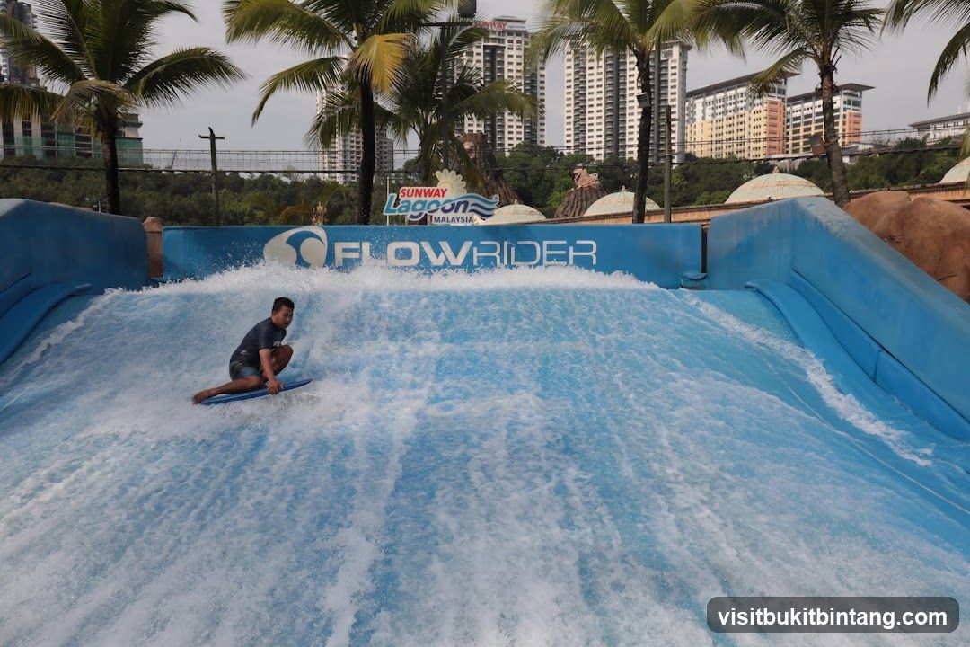 Flowrider at Sunway Lagoon