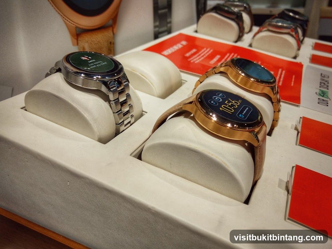 Smartwatches on Display