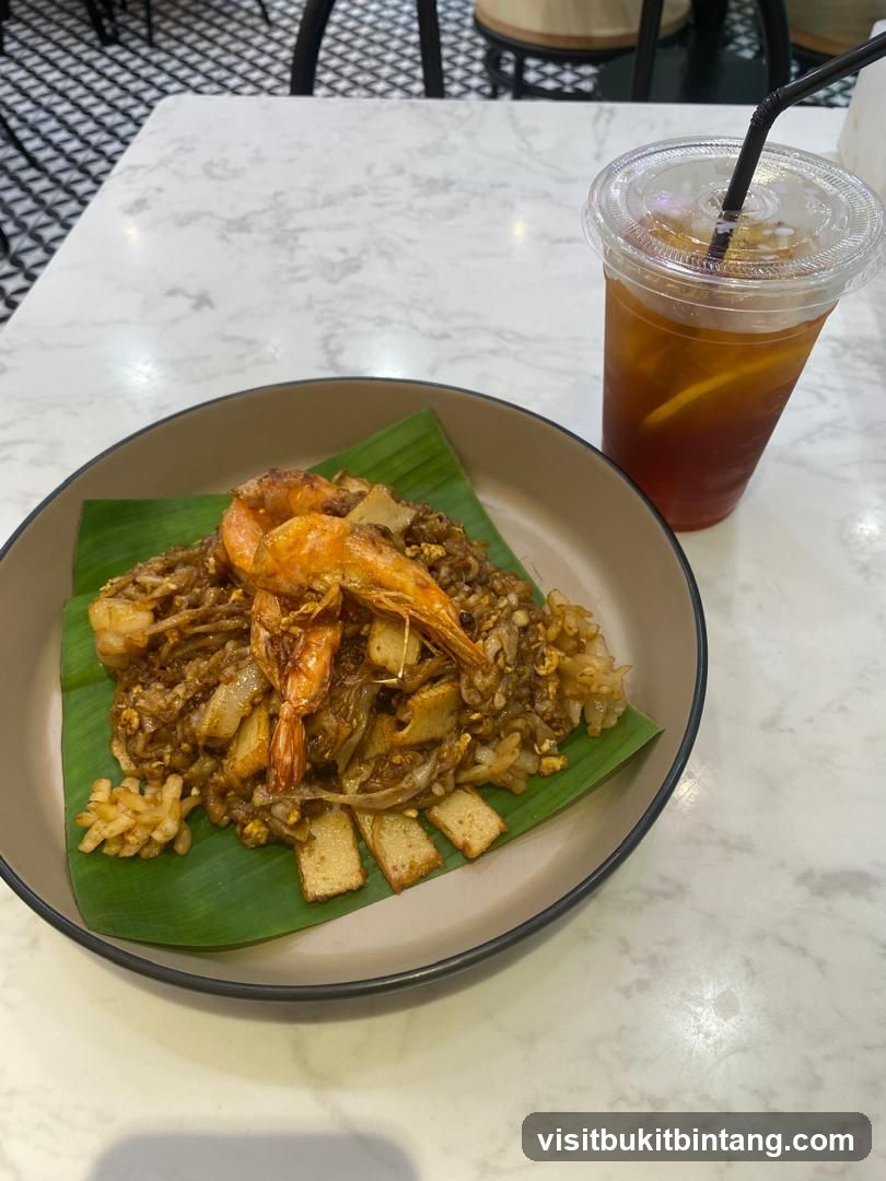 Shrimp Fried Rice with Iced Tea
