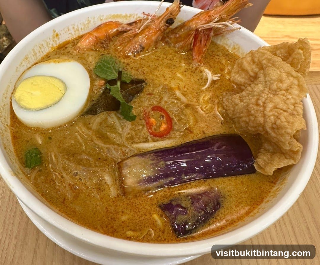 Spicy Noodle Bowl with Shrimp and Egg