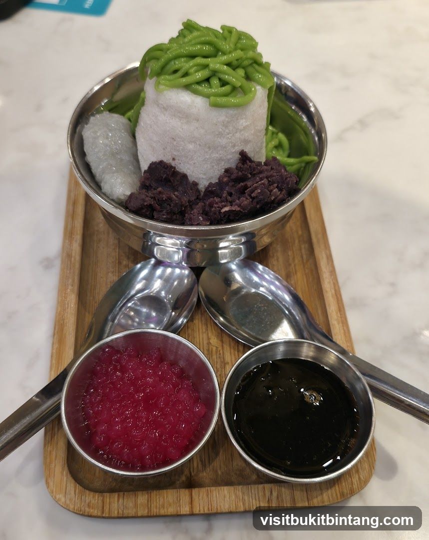 Matcha and Purple Sweet Potato Dessert Bowl