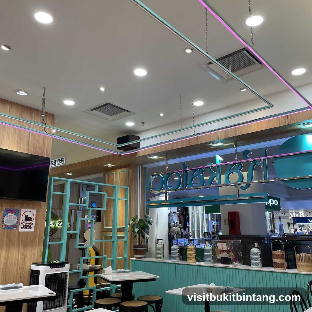 Interior of a modern restaurant or cafe