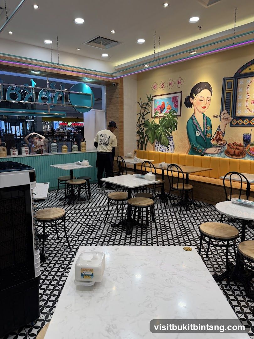 Interior of a cafe or restaurant