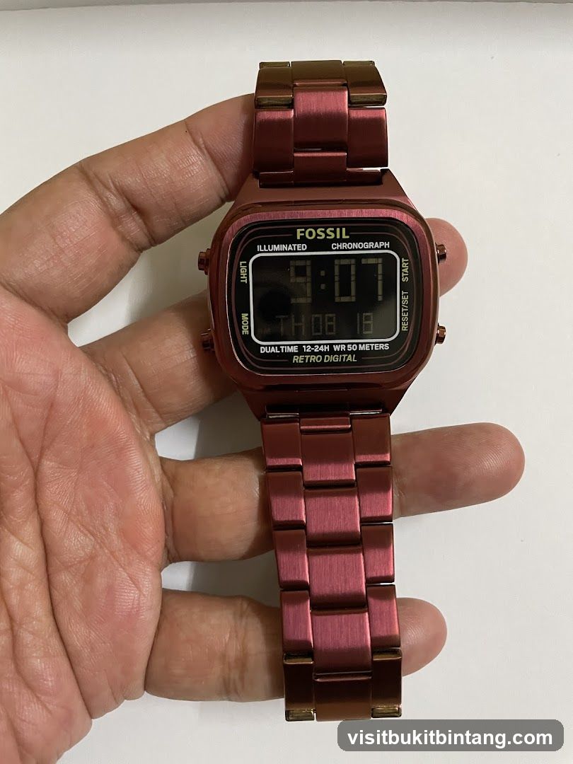 Fossil Retro Digital Watch