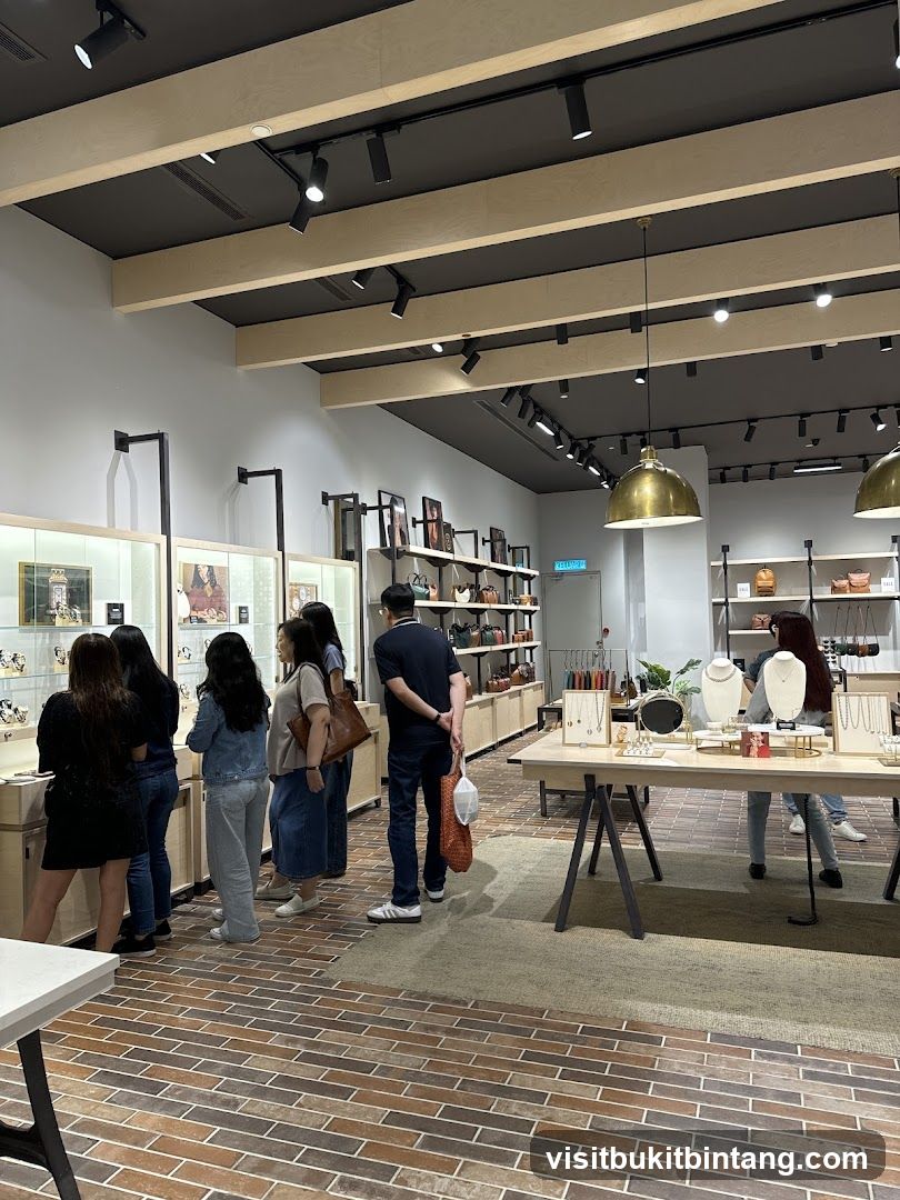 Customers browsing in a retail store