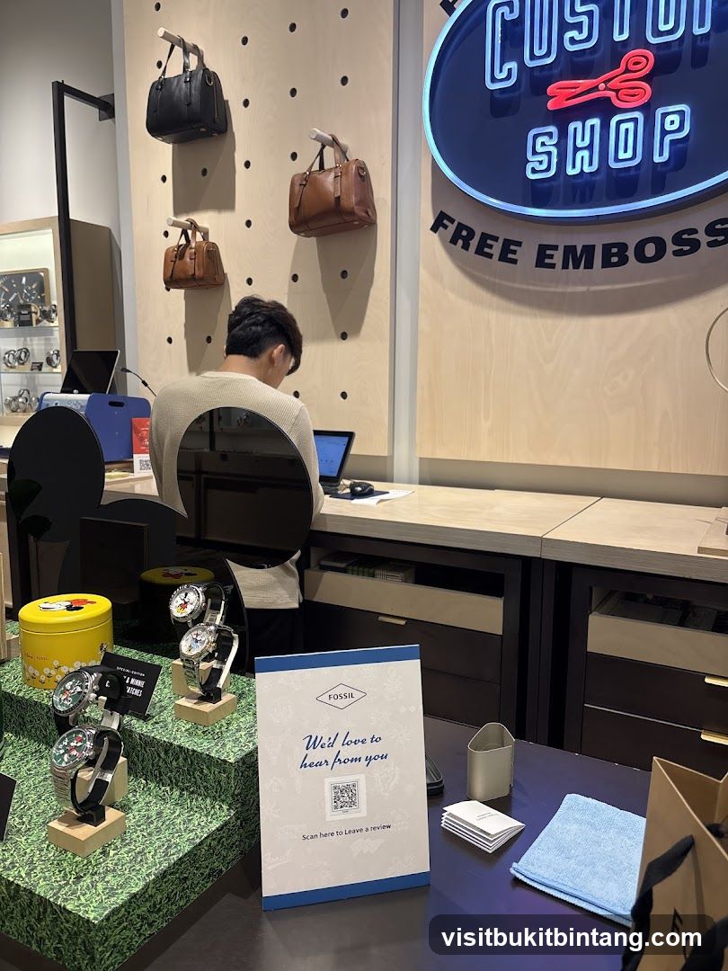 Fossil Store Interior