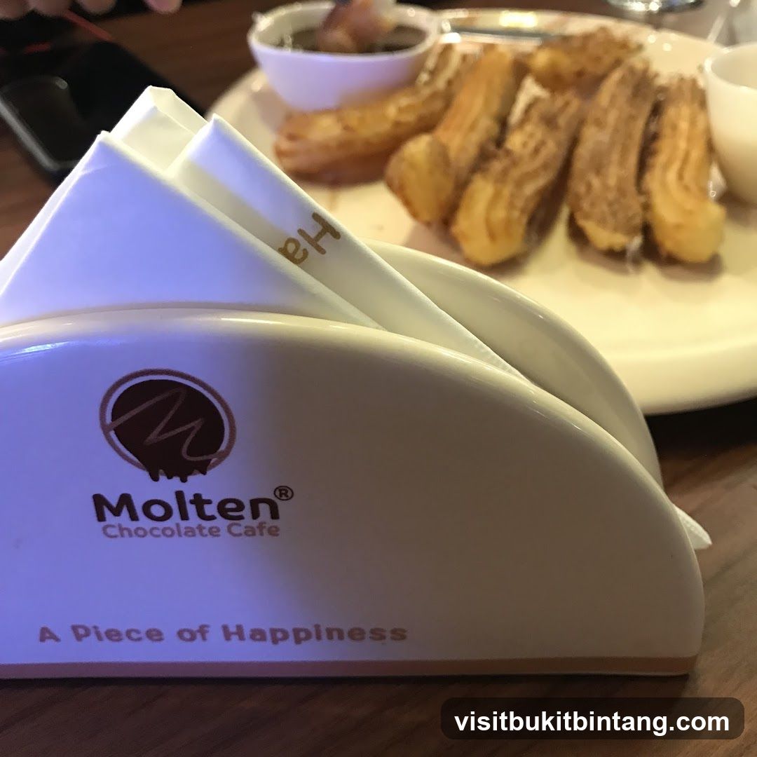 Molten Chocolate Cafe Napkin Holder