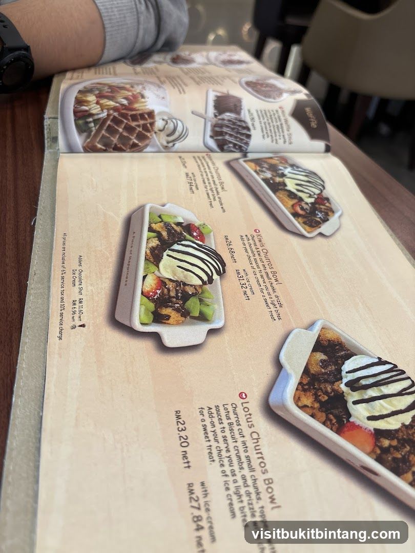 Food Menu Page