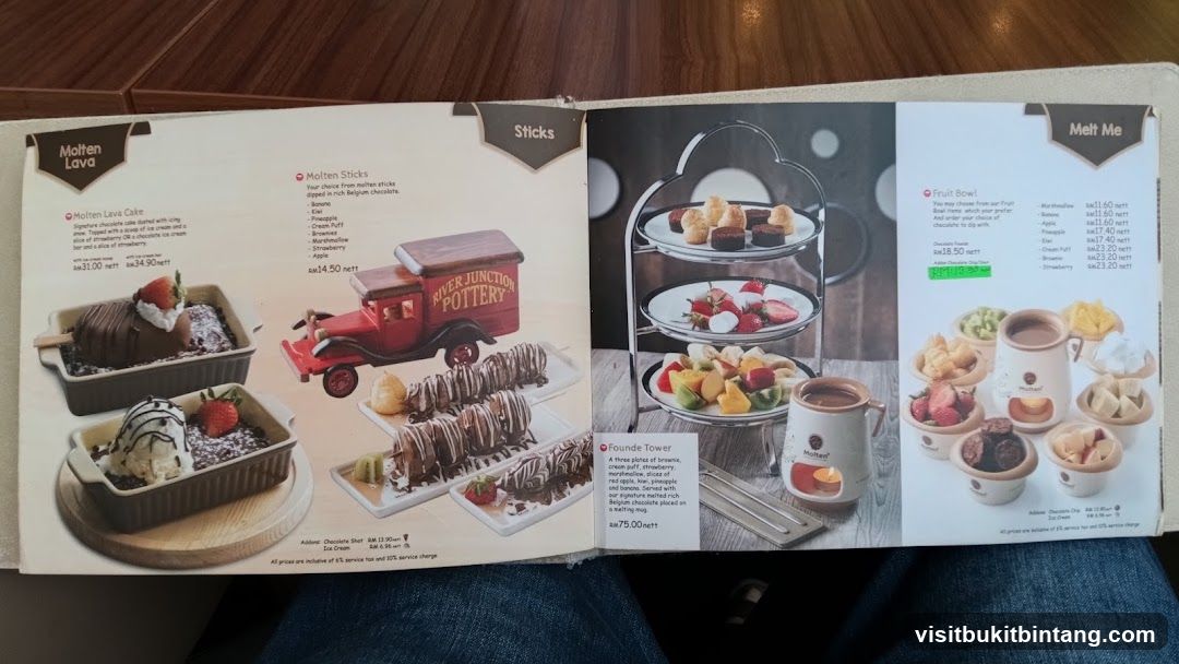 Meltdown Menu Spread