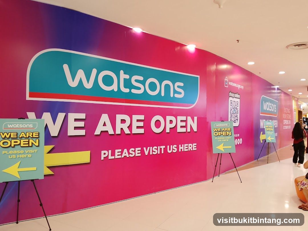 Watsons Store Opening Advertisement