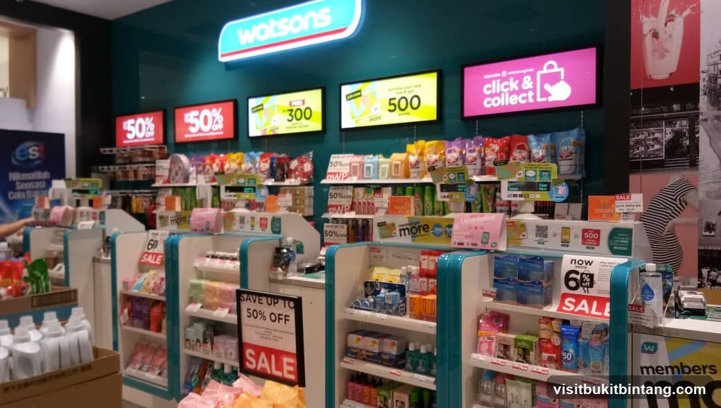 Watsons Store Interior
