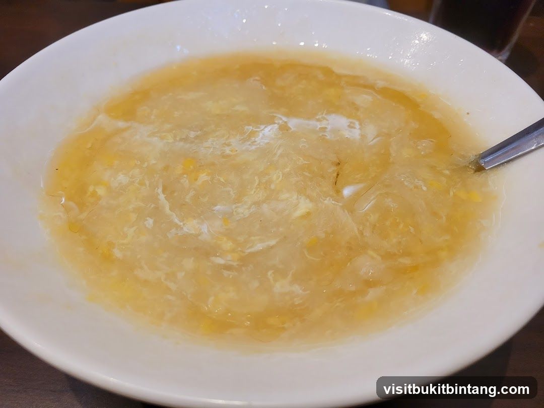 Corn and Egg Drop Soup