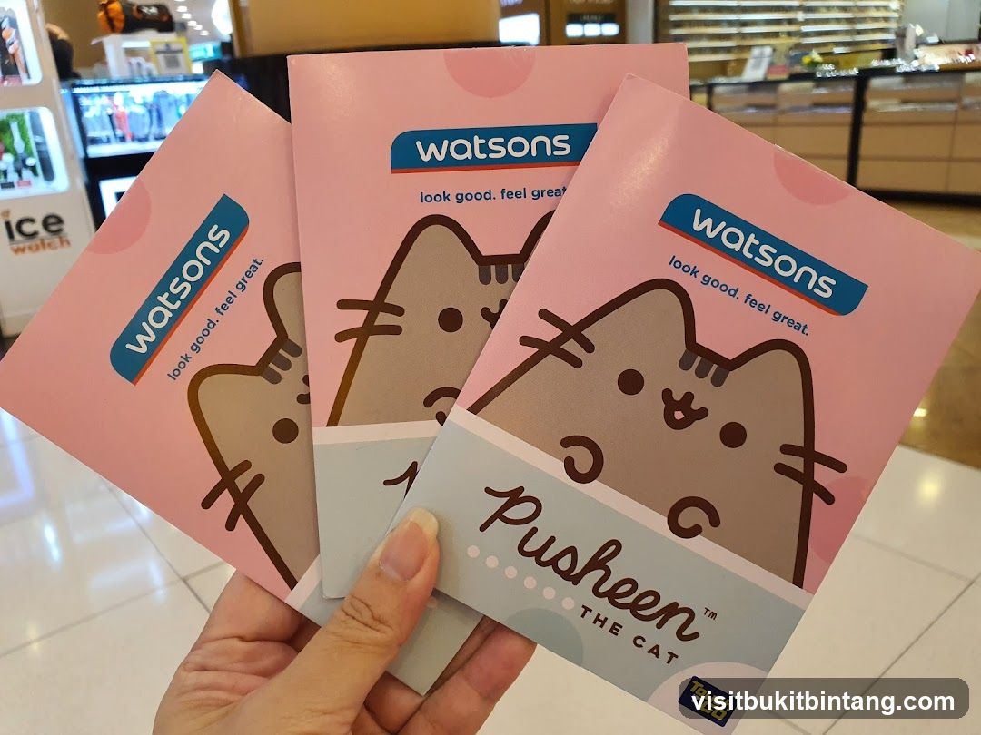 Watsons Pusheen Promotion
