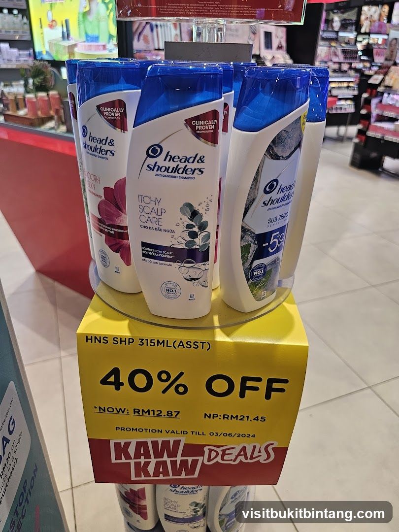 Head & Shoulders Shampoo Promotion