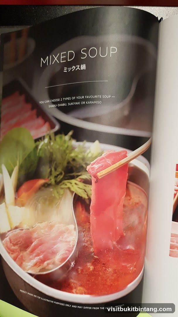 Mixed Soup Menu Page