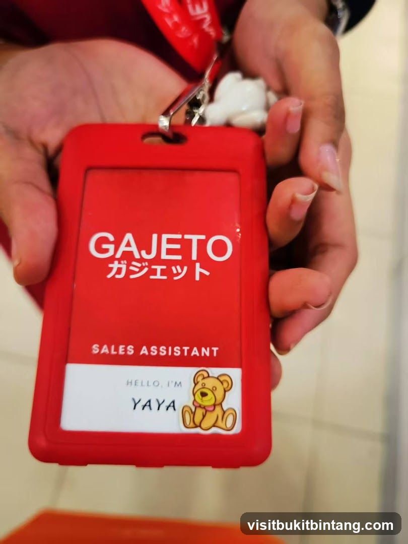 Staff ID Badge Display