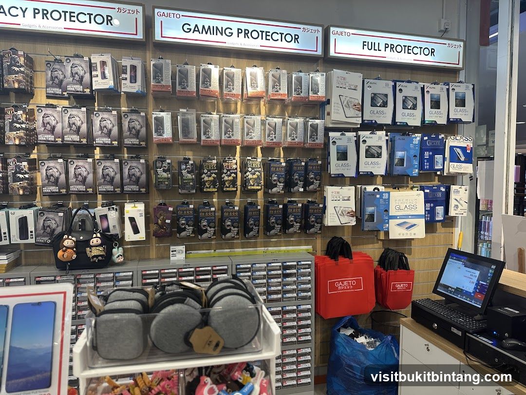 Phone Accessories Store Interior