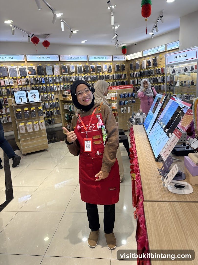 Electronics Store Interior