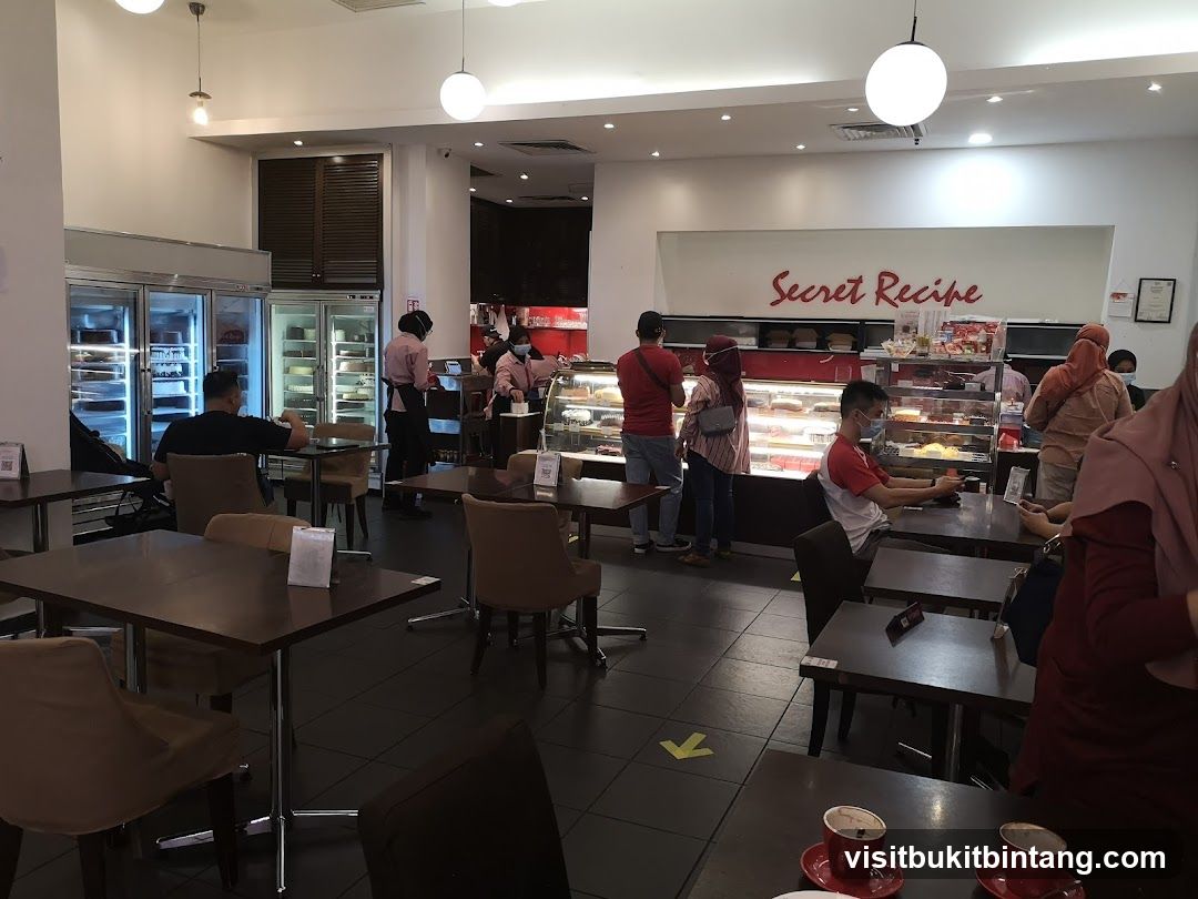 Interior of a café