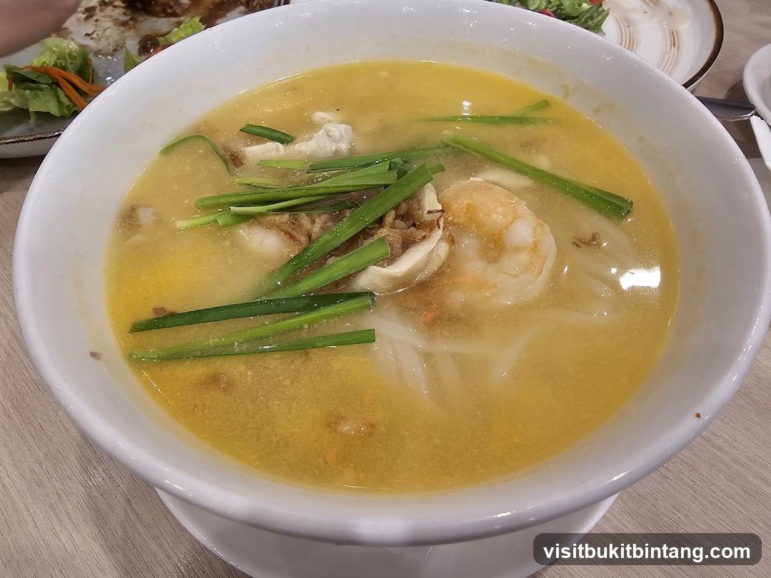 Soup in a bowl