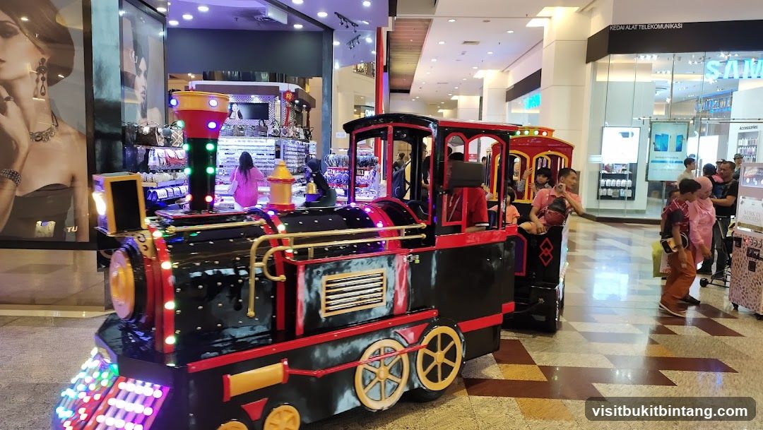 Train Ride in Mall