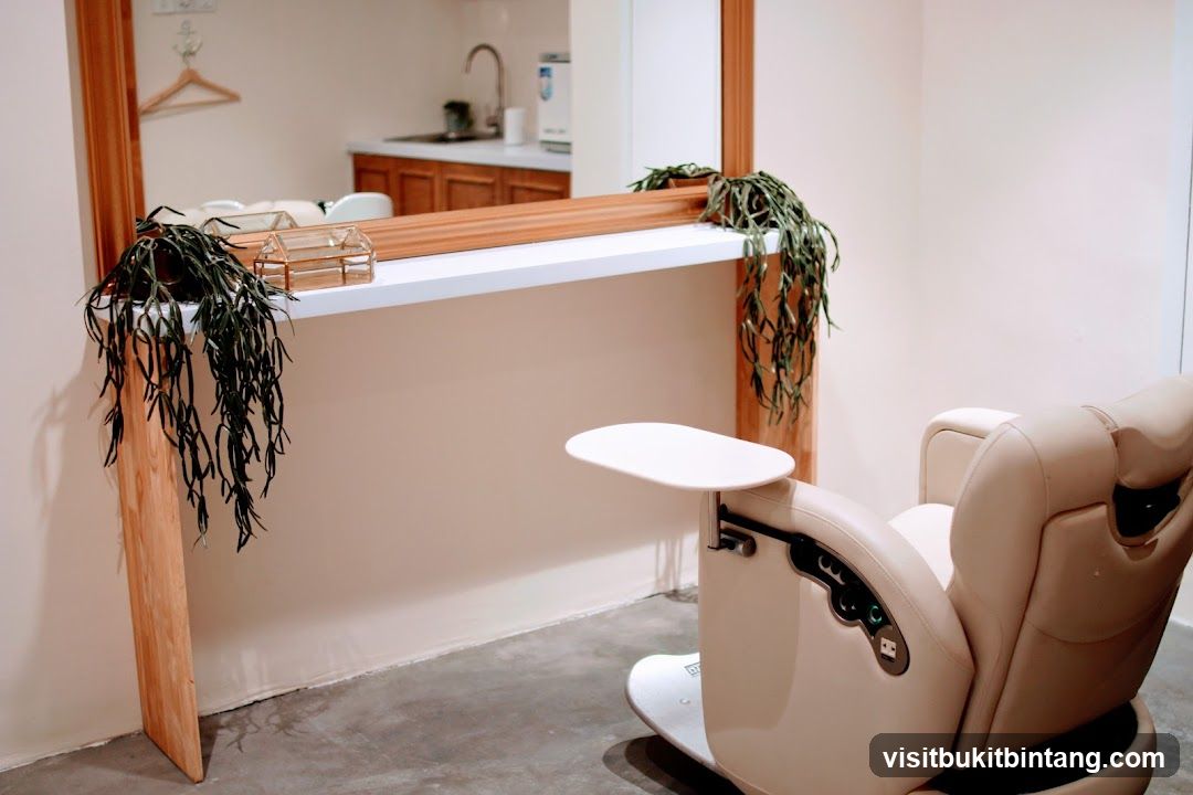 Salon Interior with Styling Chair