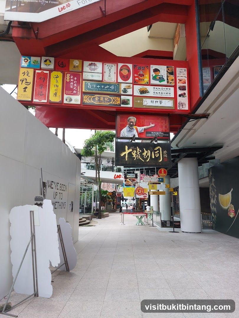 Street Scene with Signs