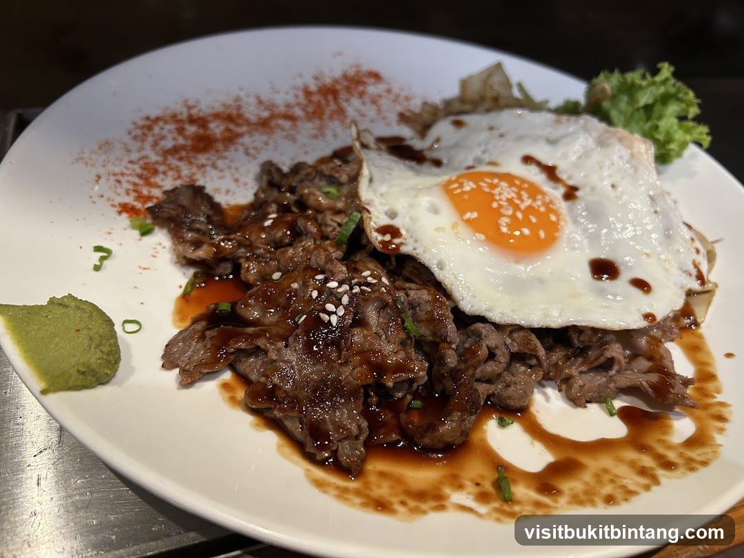 Beef Bowl with Fried Egg
