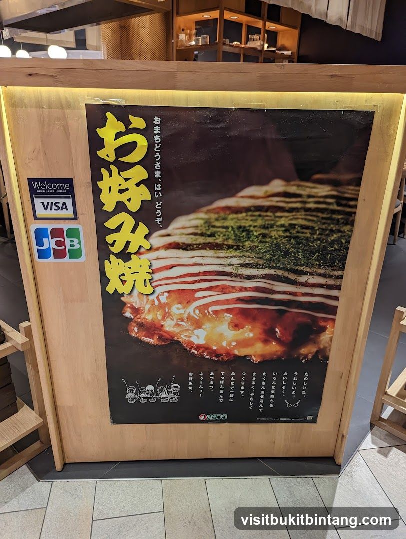 Okonomiyaki Advertisement