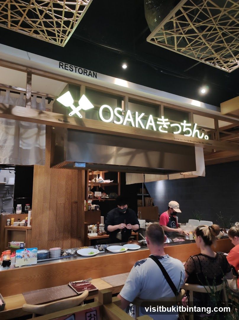 Restaurant Interior with Staff and Customers
