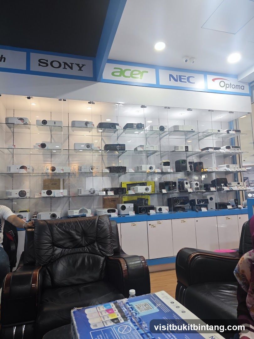 Electronics Store Interior Display