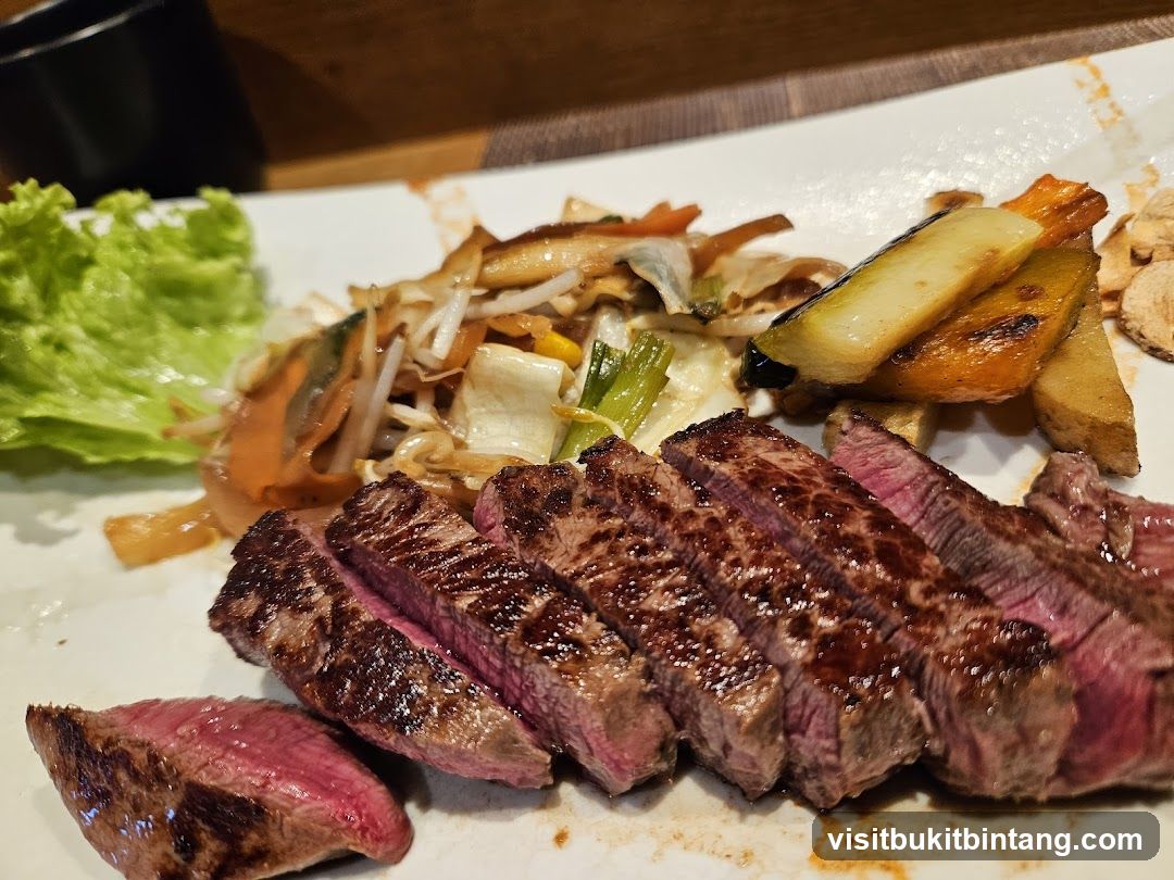 Grilled Steak with Sides