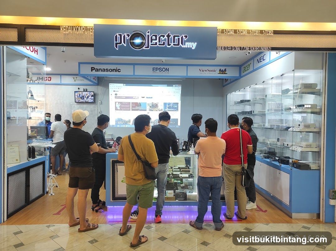 Electronics Store Interior